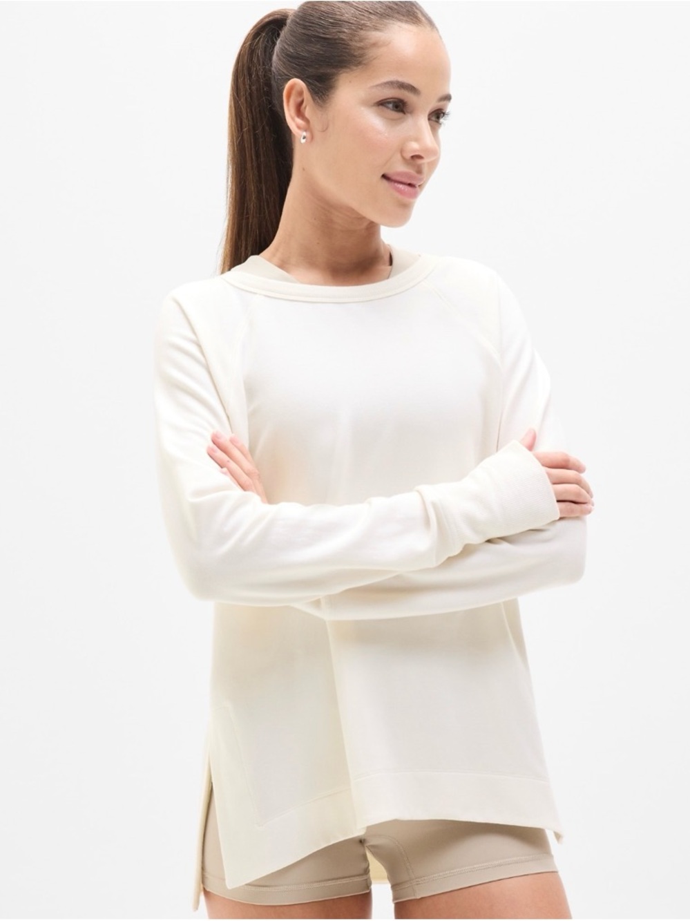 Athleta Coaster Luxe Recover Sweatshirt (Sz XL)